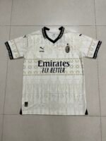 AC Milan PUMA White and Gold Gothic Jersey
