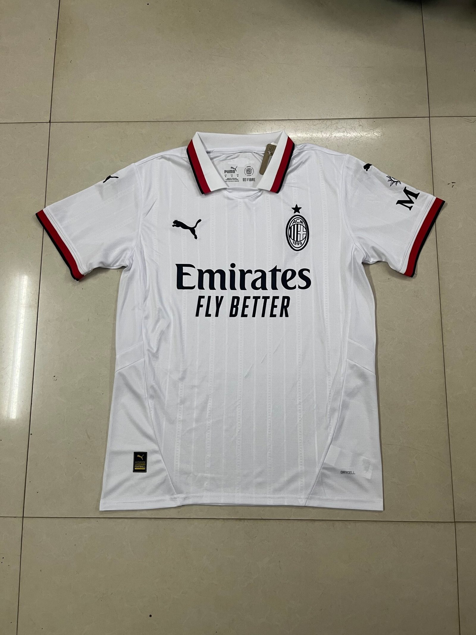 AC Milan Away White Jersey AC Milan Away White Jersey