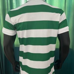 Celtic FC Green & White Hoops Home Football Jersey
