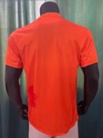 Real Madrid Rose Graphic Orange Jersey