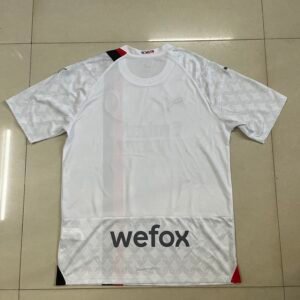 Puma Replica AC Milan Away Jersey White Split Stripe