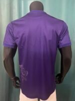 Real Madrid Purple Y-3 Rose Graphic Jersey