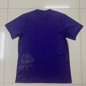 Real Madrid Purple Y-3 Rose Graphic Jersey