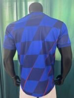 Croatia National Team Blue Football Jersey