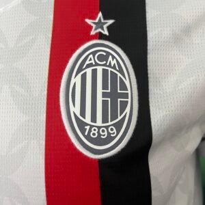 Puma Replica AC Milan Away Jersey White Split Stripe